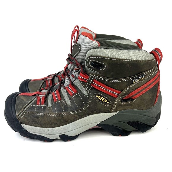 Keen Targhee II Womens Waterproof Hiking Boot 1012248 Leather Brown Size 10 - Picture 2 of 10